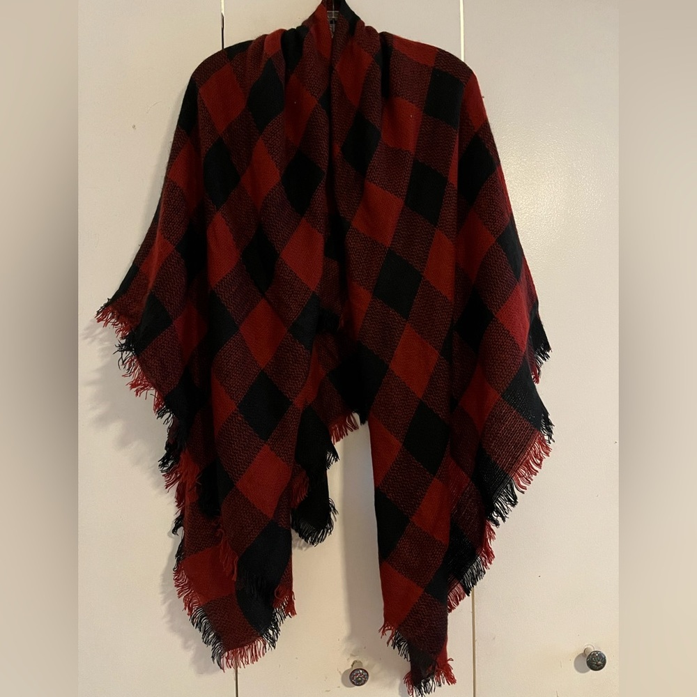 Buffalo Check Blanket Scarf